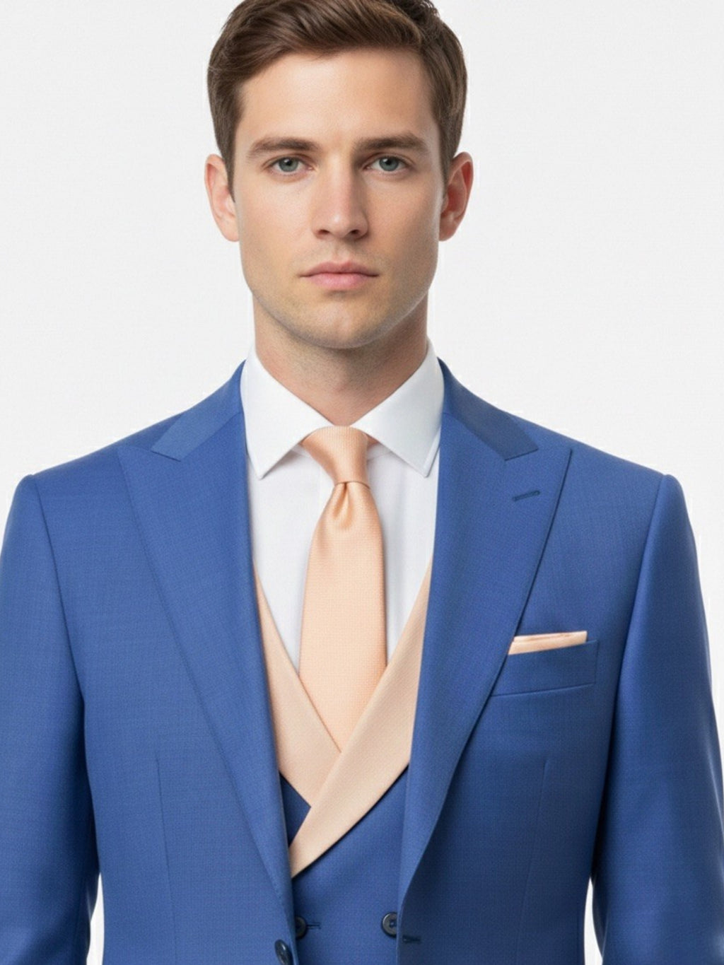 Cavalero Italy Super 120s Extra Fine Australian Merino suiting ensemble
