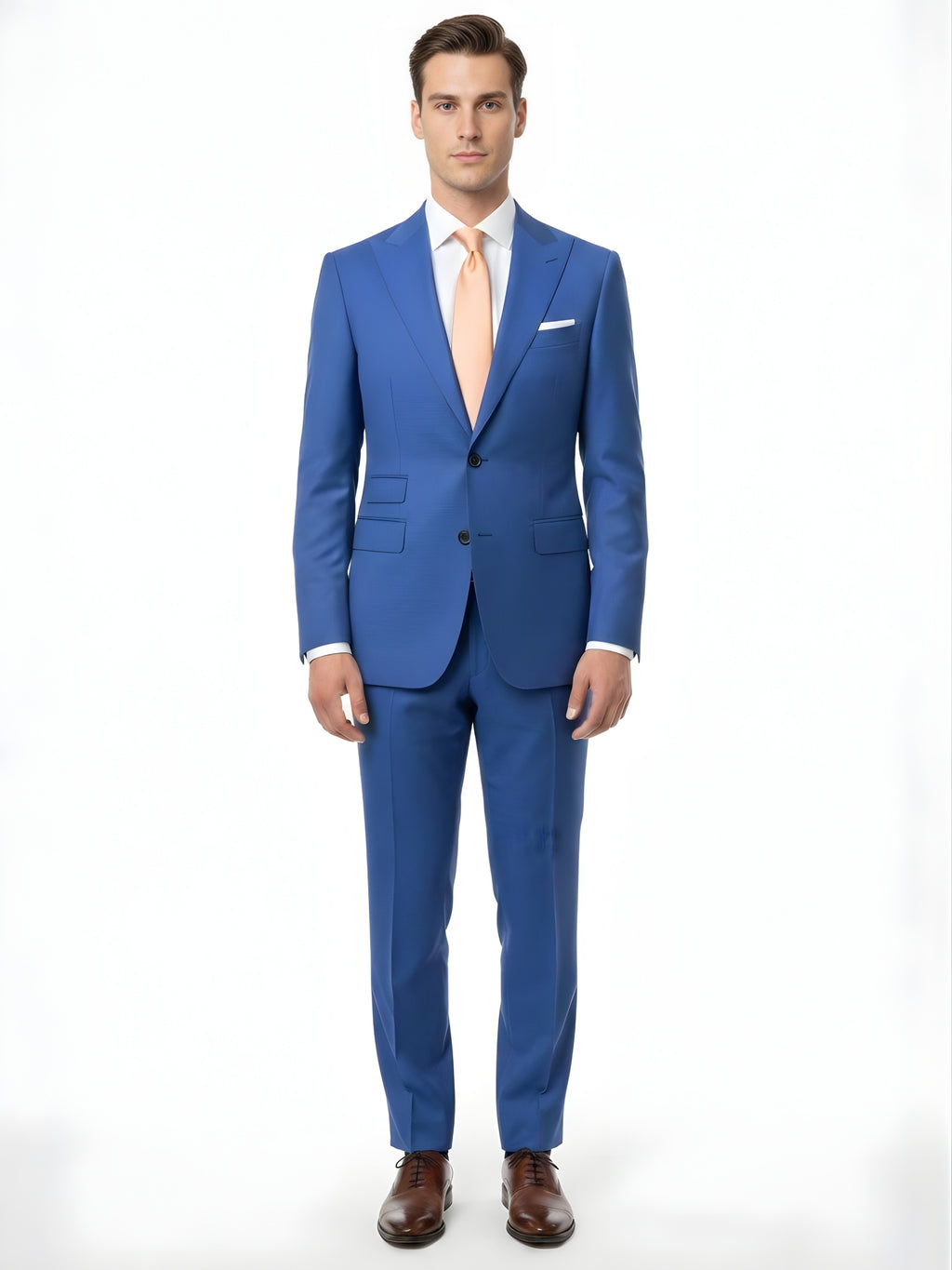 Cavalero Italy Super 120s Extra Fine Australian Merino suiting ensemble
