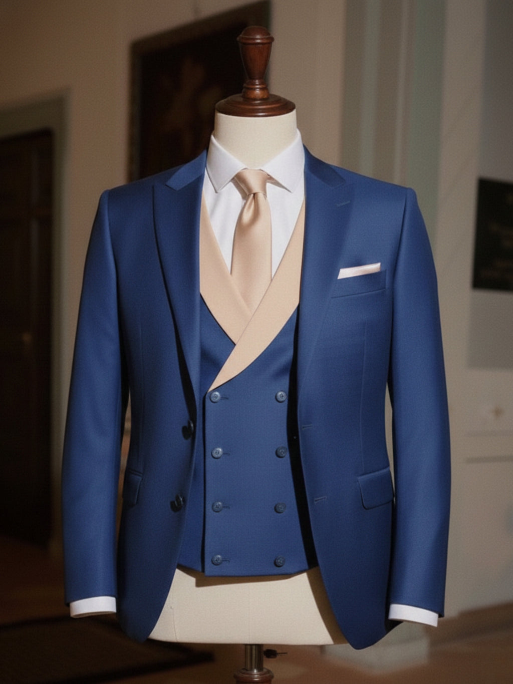 Eques Selection — Super 100s Fine Merino wool suiting ensemble