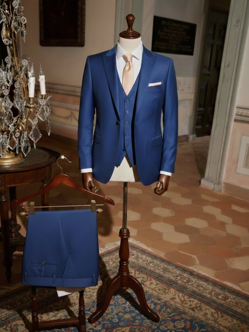 Eques Selection — Super 100s Fine Merino wool suiting ensemble