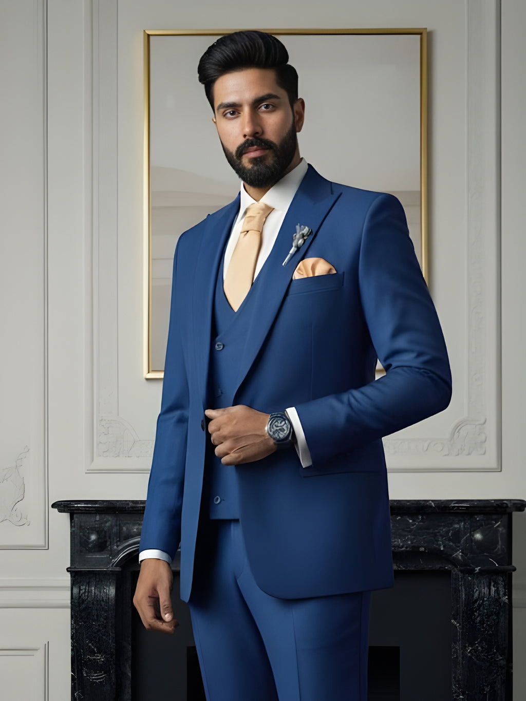Eques Selection — Super 100s Fine Merino wool suiting ensemble