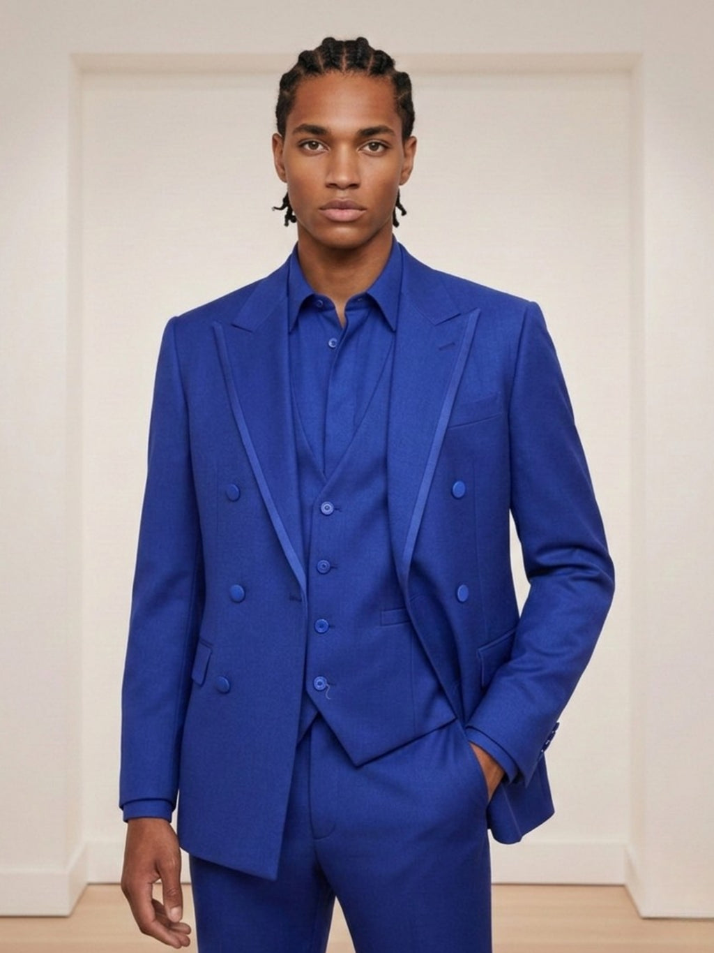 Eques Reserve — Super 130s Superfine Merino wool suiting ensemble